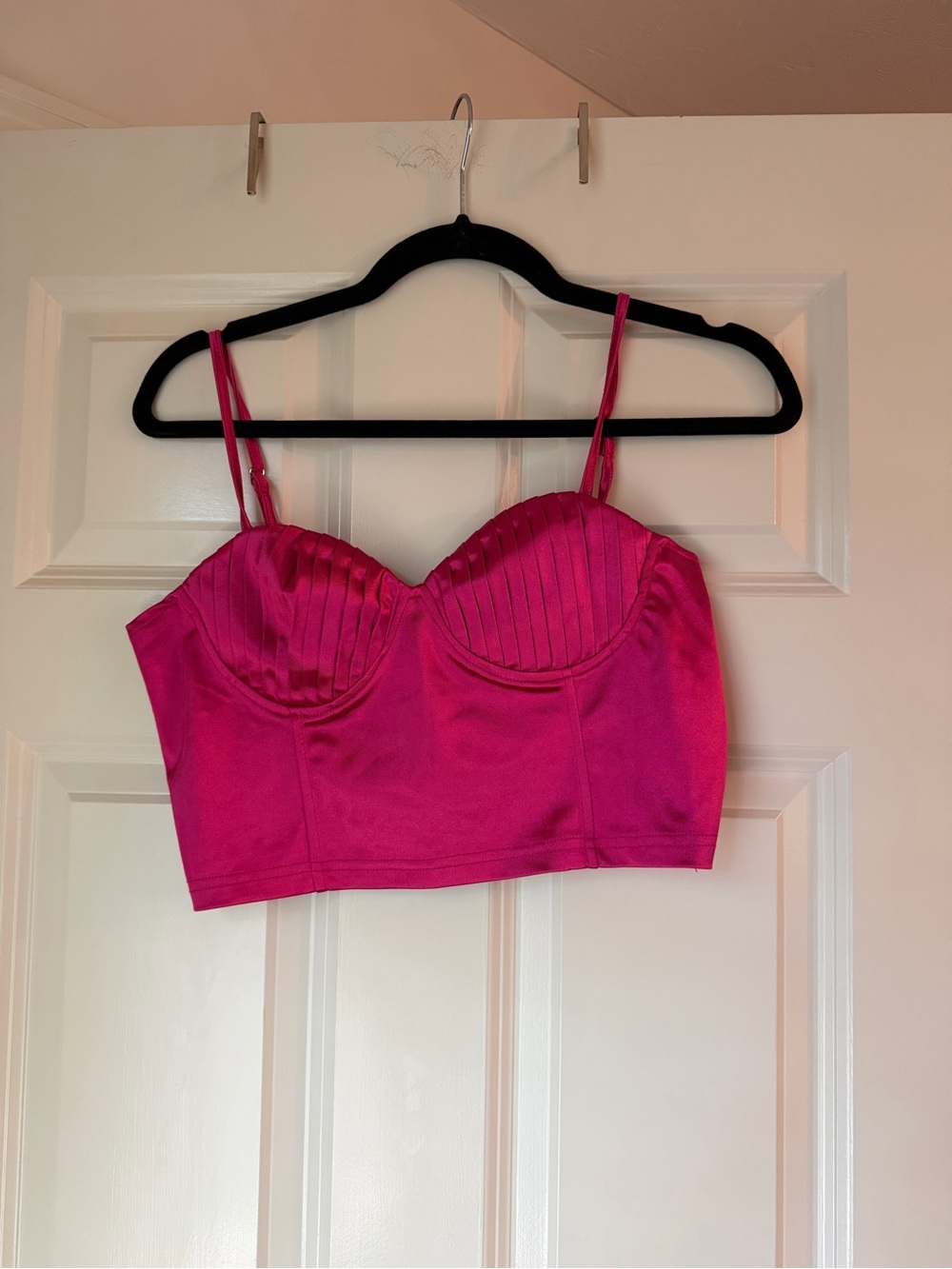 Pink Crop Top